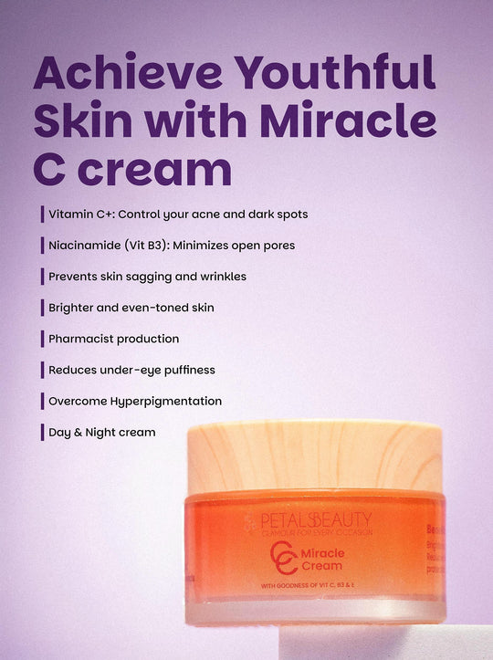 Miracle C Cream (vitamin C+ vitamin B3+ vitamin E)