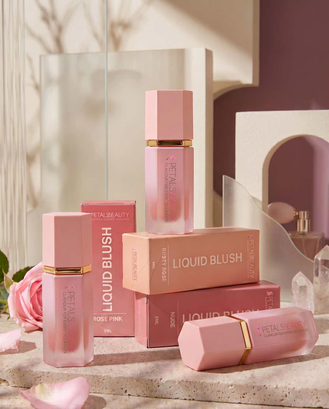 All 3 Liquid blushes bundle