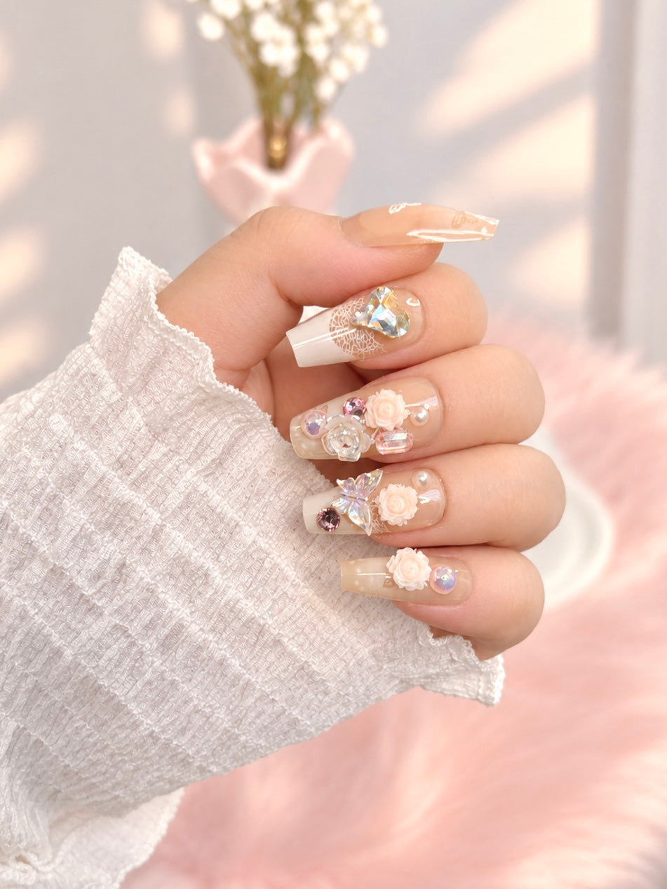 Fancy Press-On Nails