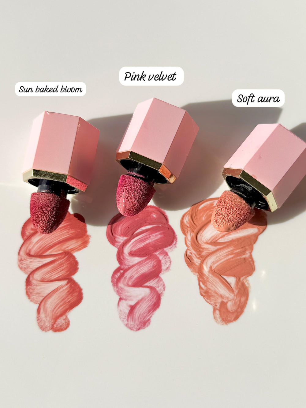Liquid blush Pink Velvet