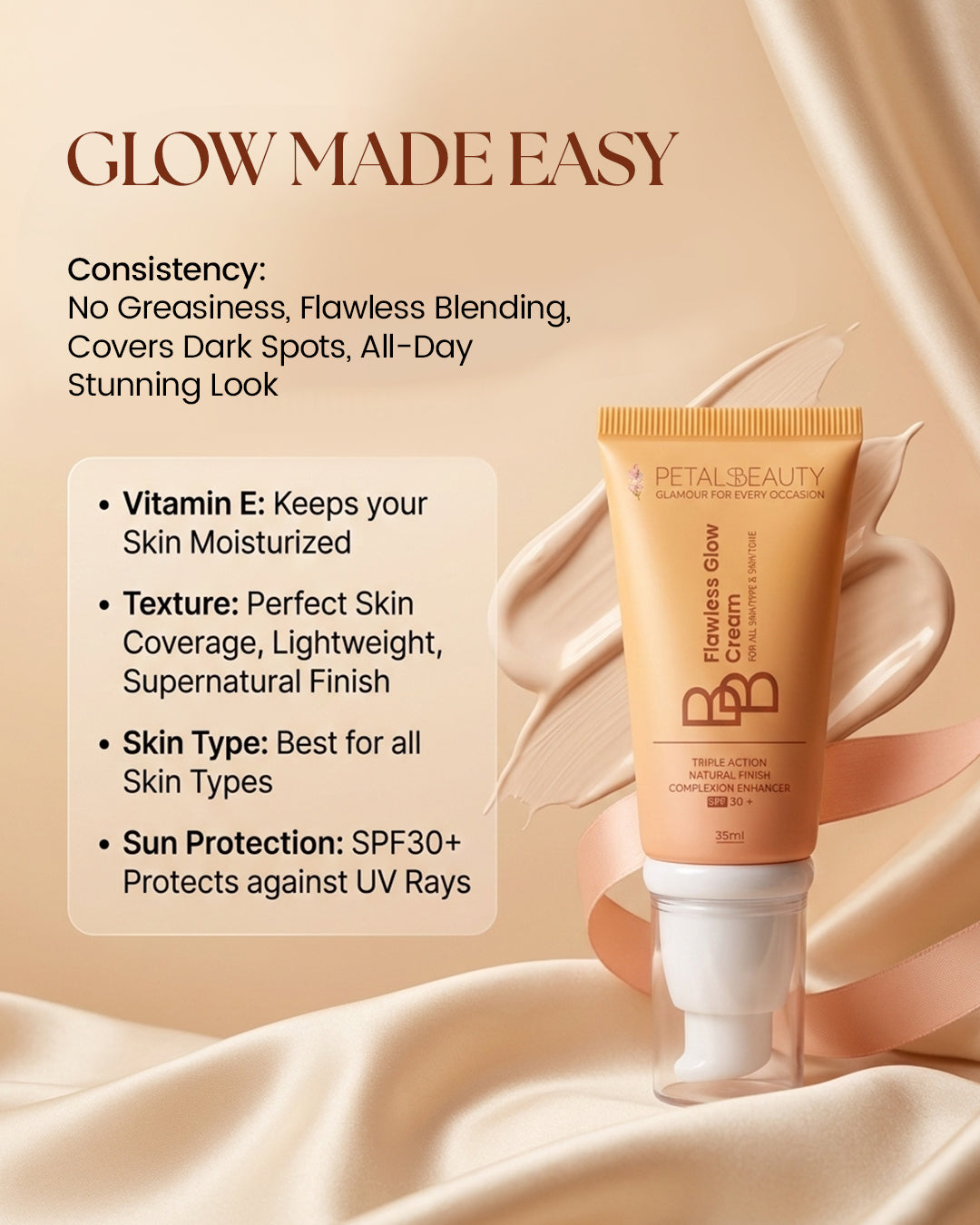 Flawless Glow BB Cream with SPF30+