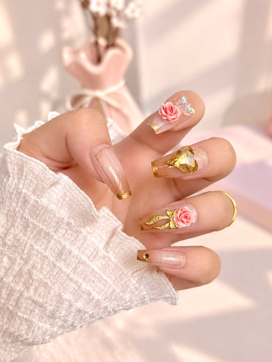 Fancy Press-On Nails