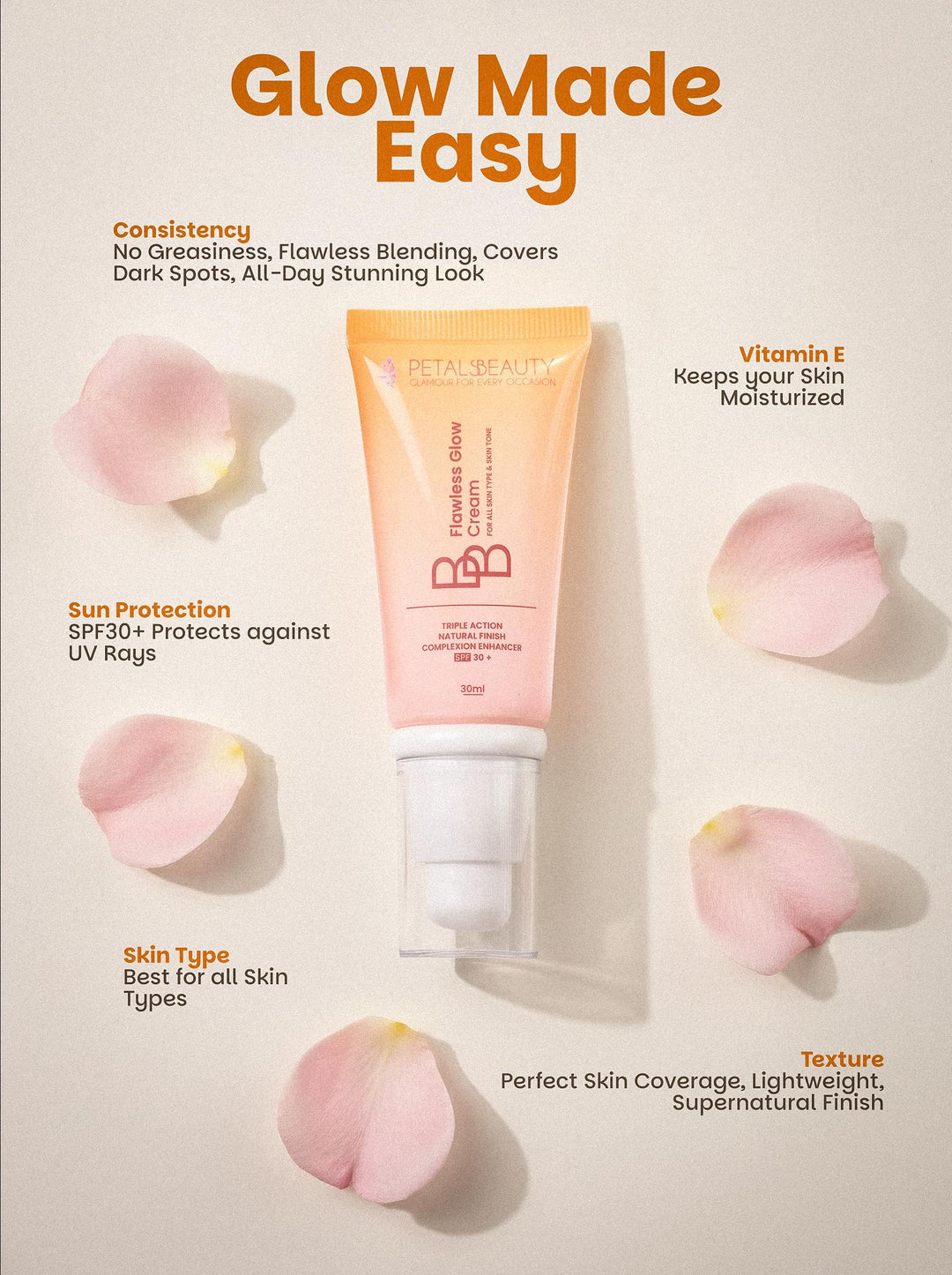 Flawless Glow BB Cream with SPF30+