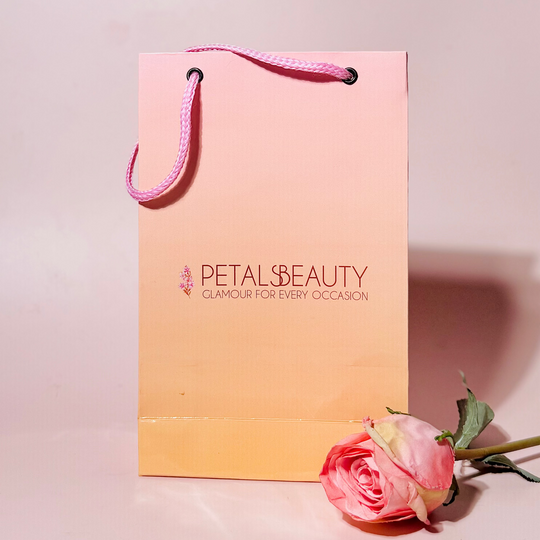 Petals Beauty shopping bag