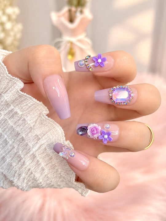 Fancy Press-On Nails