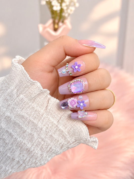 Fancy Press-On Nails