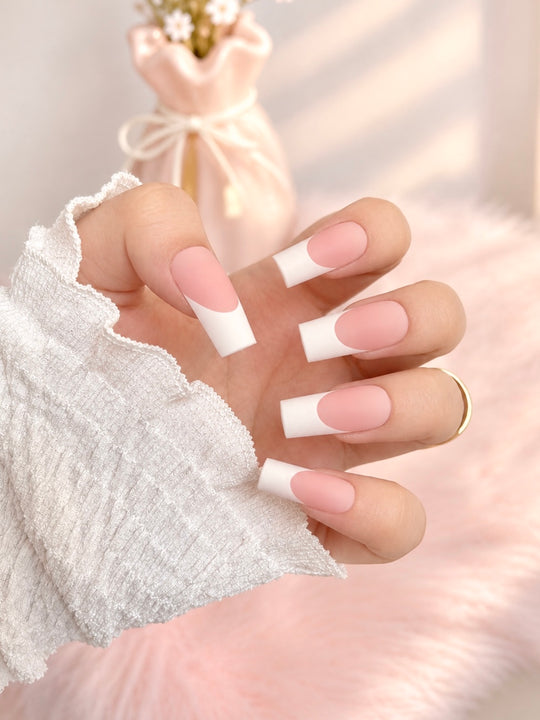French Tip Press-On Nails