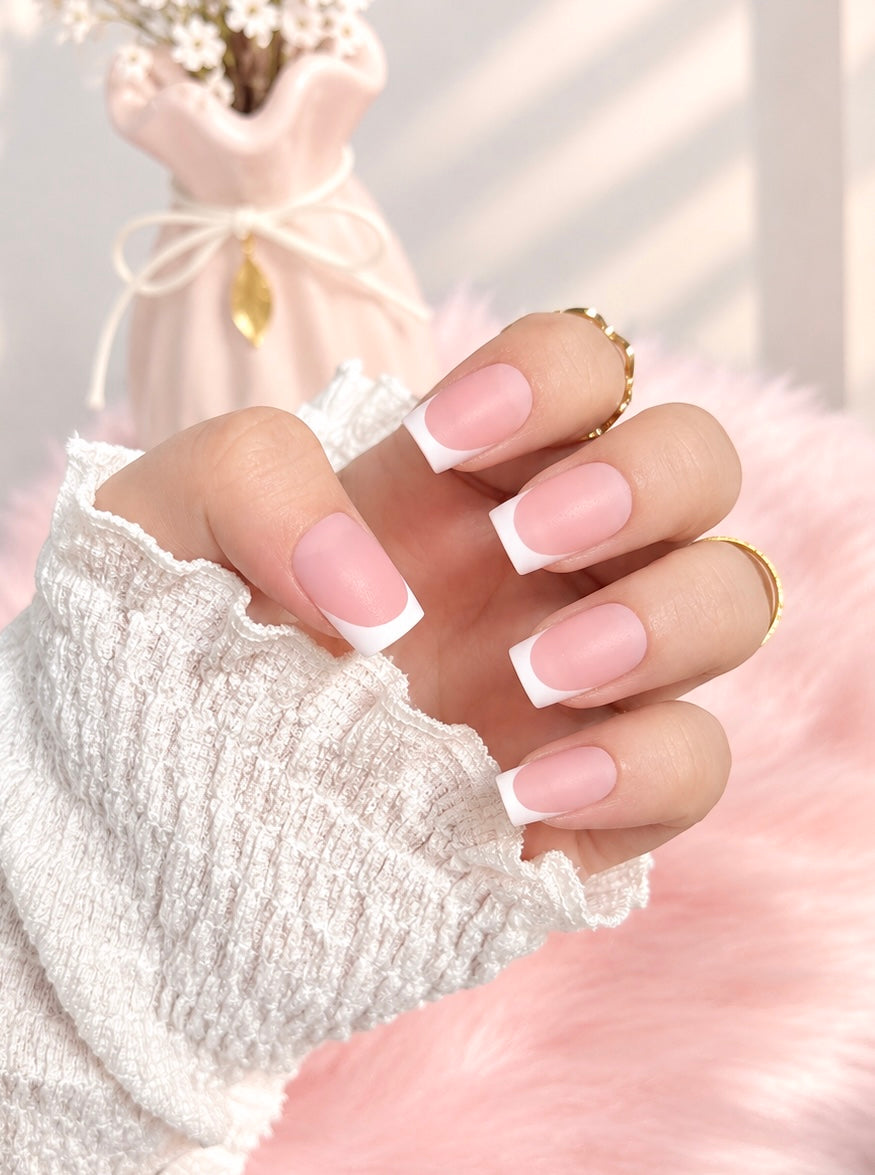 French Tip Press-On Nails