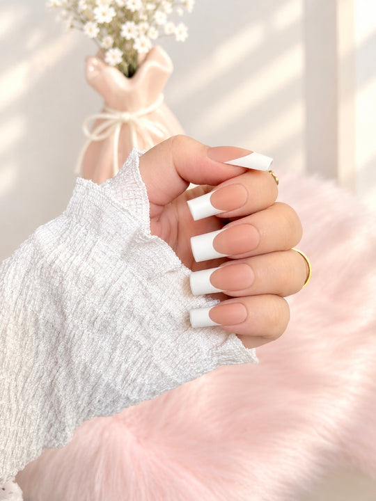 French Tip Press-On Nails