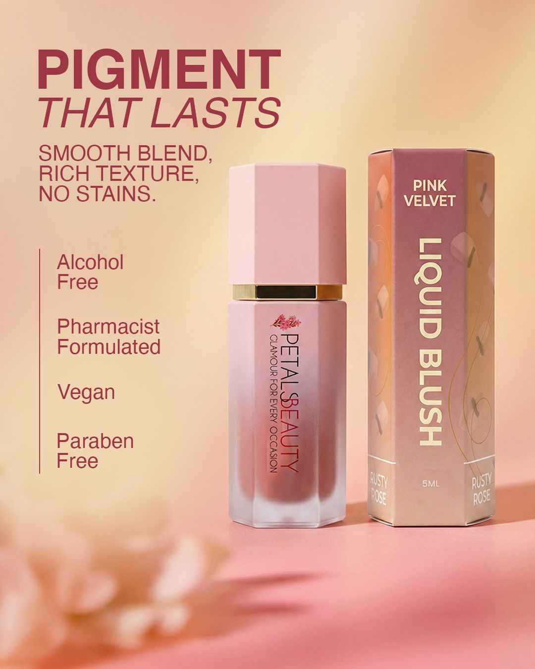 Liquid pink blush benfits