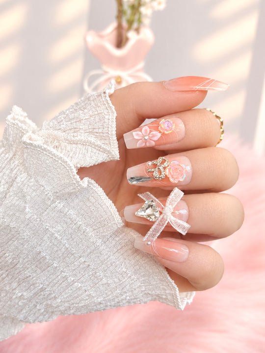 Fancy Press-On Nails