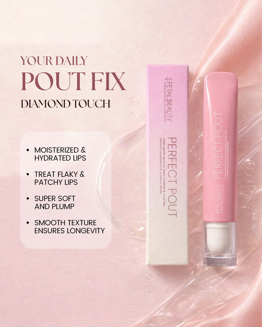 Diamond Touch lip gloss benefits: 10ml, clear high shine, hydrating and non-sticky formula