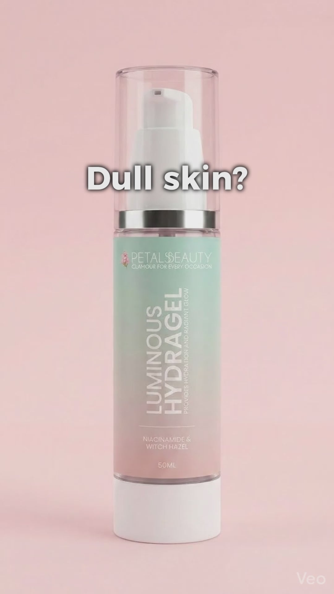 Luminous hydraGel— (niacinamide+hyaluronic acid+witch hazel)