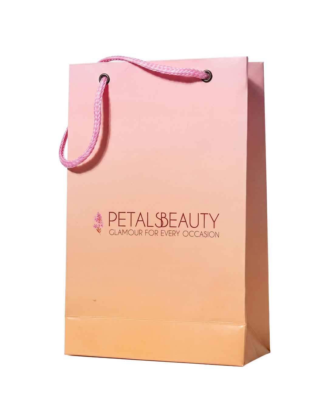 Petals Beauty shopping bag