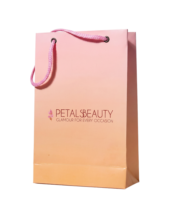 Petals Beauty shopping bag